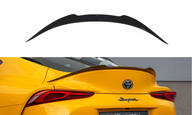 Maxton Spoiler CAP für Toyota Supra Mk5 schwarz Hochglanz TO-SU-5-CAP1-G