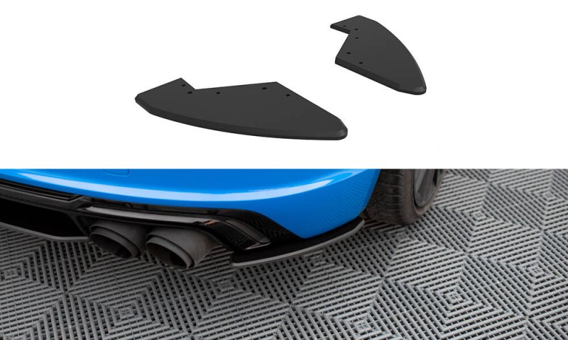 Maxton Street Pro Heck Ansatz Flaps Diffusor Audi TT S 8S Facelift AUTT3SCNC-RSD1B