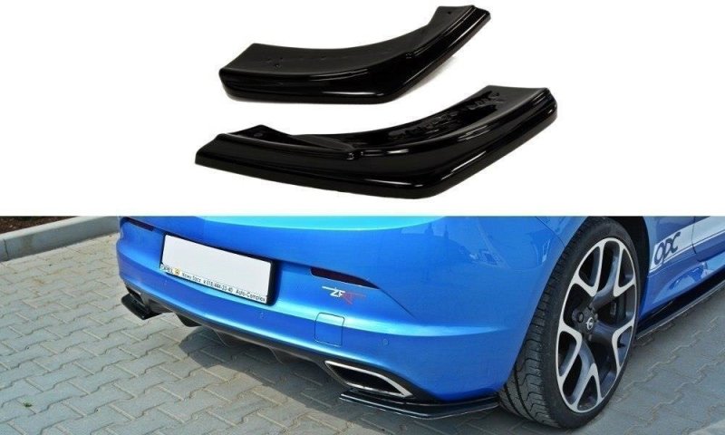 Maxton Heck Ansatz Flaps Diffusor für OPEL ASTRA J OPC / VXR schwarz Hochglanz OP-AS-4-OPC-RSD1-G