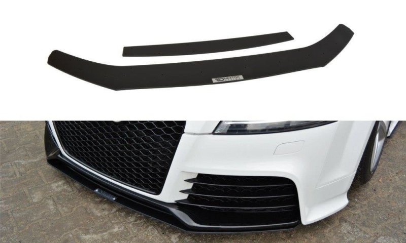 Maxton Front Sport Diffusor V.1 Audi TT RS 8J AU-TT-2-RS-CNC-FD1