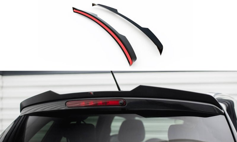 Maxton Spoiler CAP Abrisskante Suzuki Vitara S Mk2 schwarz Hochglanz SZ-VI-3-S-CAP1-G