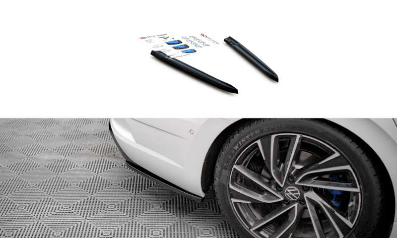 Maxton Heck Ansatz Flaps Diffusor für Volkswagen Arteon R schwarz Hochglanz VW-AR-1F-R-RSD1-G