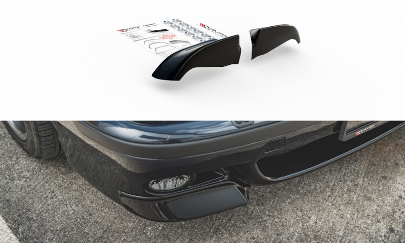 Maxton Front Ansatz für Seite BMW M5 E39 schwarz Hochglanz BM-5-39-M-FDS1-G