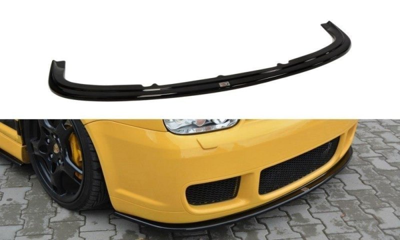 Maxton Front Ansatz für VW GOLF 4 R32 schwarz Hochglanz VW-GO-4-R32-FD1-G