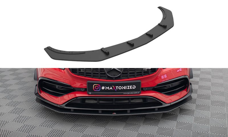 Maxton Street Pro Front Ansatz Mercedes-Benz A 45 AMG Aero W176 Facelift MEA176FAEROCNC-FD1B