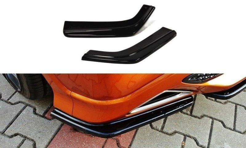 Maxton Heck Ansatz Flaps Diffusor für HONDA CIVIC VIII TYPE S/R Carbon Look  HO-CI-8-TYPE-S/R-RSD1-C