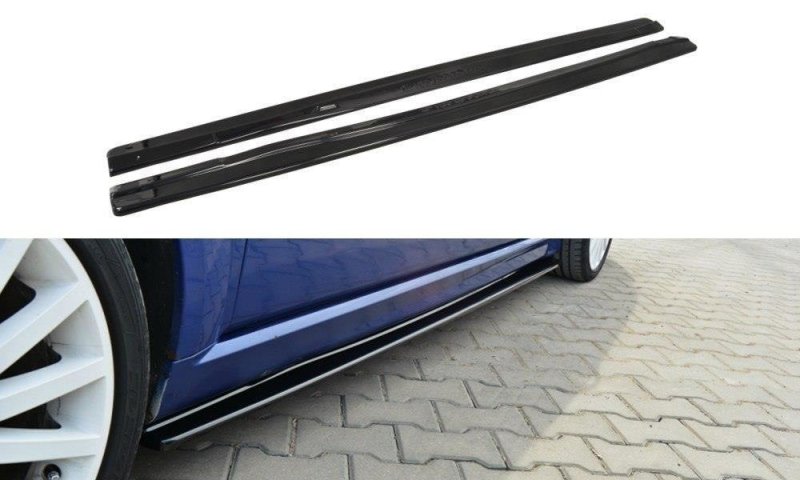 Maxton Seitenschweller Ansatz für Ford Mondeo Mk3 ST220 schwarz Hochglanz FO-MO-3-ST-SD1-G