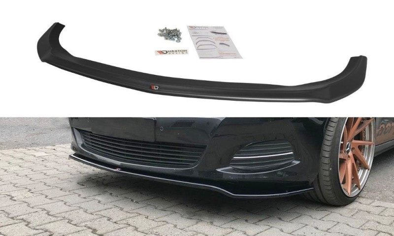 Maxton Front Ansatz für v.3 Mercedes V-Klasse W447 schwarz Hochglanz ME-V-447-FD3-G