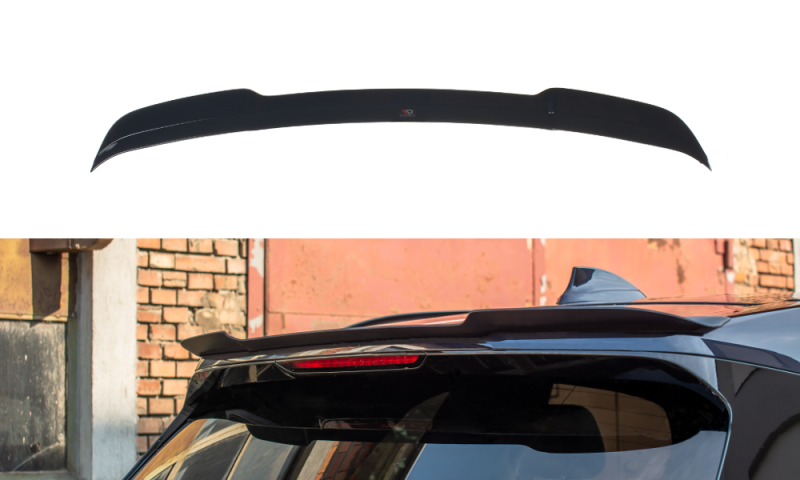 Maxton Spoiler CAP für BMW X5 G05 M Paket schwarz Hochglanz BM-X5-05-MPACK-CAP1-G