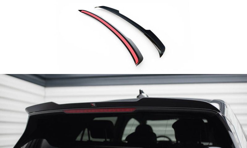 Maxton Spoiler CAP Abrisskante VW ID.3 Mk1 schwarz Hochglanz VW-ID3-1-CAP1-G