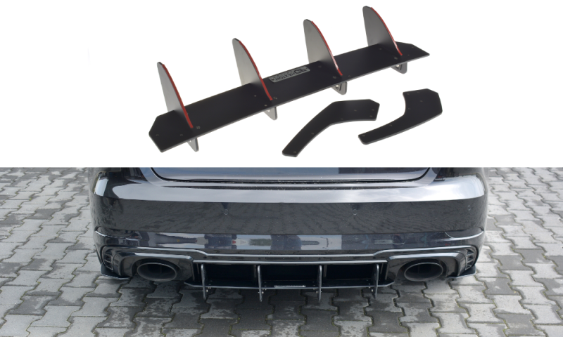 Maxton Heckschürze V.1 für Audi RS3 8V FL Sportback AU-RS3-8VF-CNC-RS1
