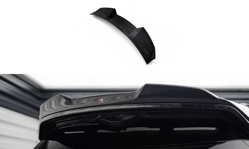 Maxton Spoiler CAP Abrisskante 3D Land Rover Discovery HSE Mk5 schwarz Hochglanz LR-DISCO-5-HSE-CAP1-G