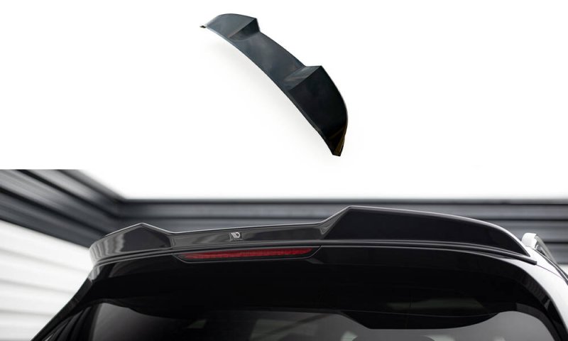 Maxton Spoiler CAP Abrisskante 3D BMW X7 M-Paket G07 schwarz Hochglanz BM-X7-07F-MPACK-CAP1-G