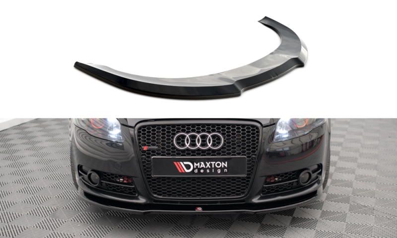 Maxton Front Ansatz Audi A4 S-Line B7 schwarz Hochglanz AU-A4-B7-SLINE-FD1-G