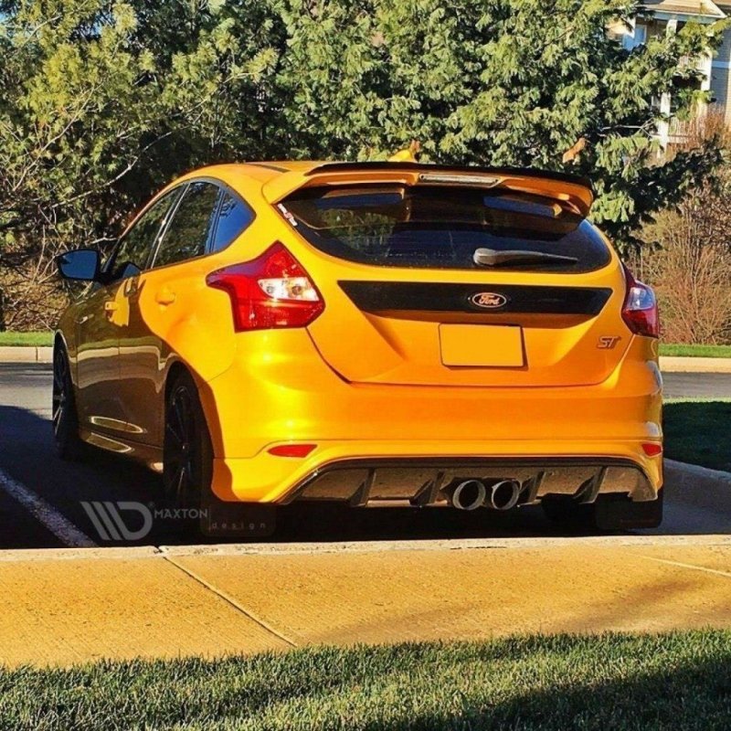 Maxton Diffusor Heck Ansatz für Ford Focus ST Mk3 (RS Look) FO-FO-3-ST-RS15-RS1-A