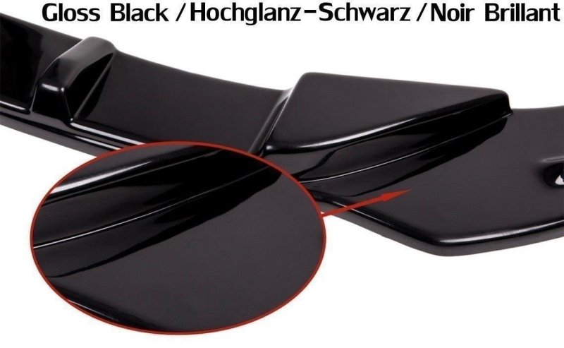 Maxton Front Ansatz für OPEL VECTRA C (for OPC Line, nach Facelift) schwarz Hochglanz OP-VE-CF-OPCLINE-FD1-G