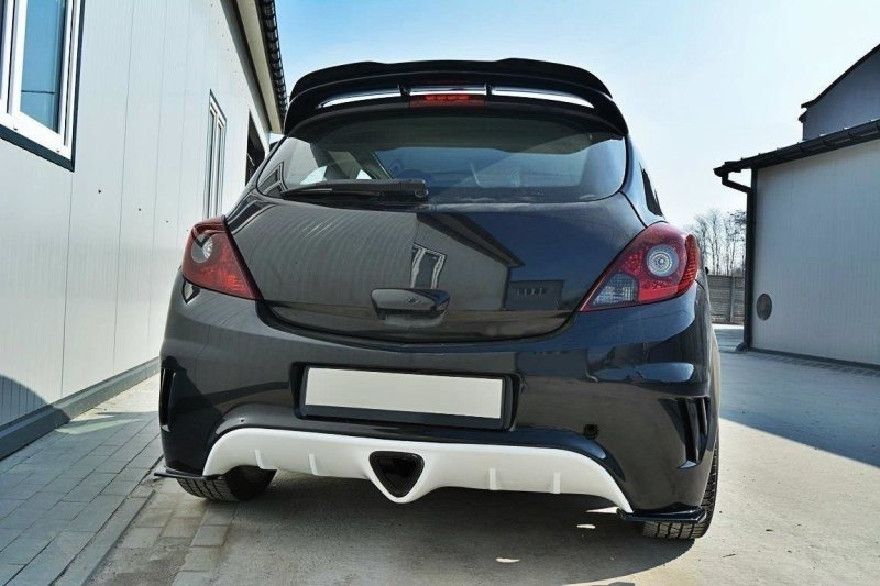 Maxton Heck Ansatz Flaps Diffusor für OPEL CORSA D OPC / VXR schwarz  Hochglanz OP-CO-D-OPC-RSD1-G - Online-Shop