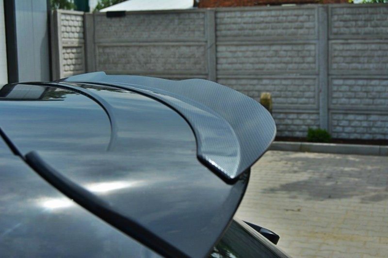 Maxton Spoiler CAP für SEAT LEON III CUPRA schwarz Hochglanz SE-LE-3-CU-CAP1-G