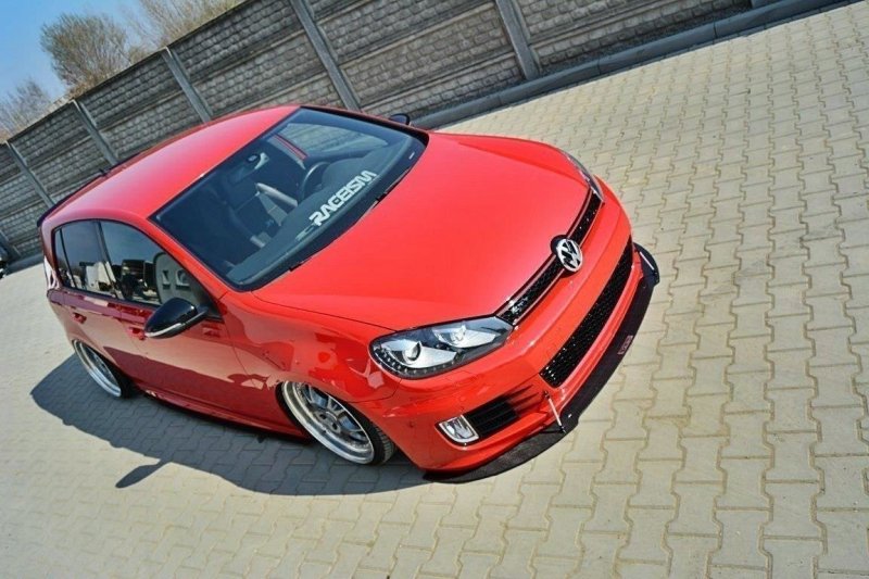 Maxton Racing Front Ansatz für VW GOLF 6 GTI 35TH VW-GO-6-GTI-35TH-CNC-FD1