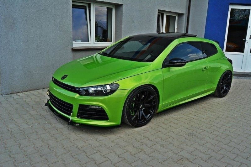 Maxton Racing Front Ansatz für VW SCIROCCO R VW-SC-3-R-CNC-FD1
