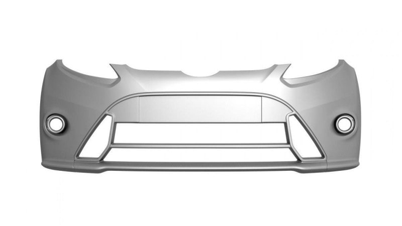 Preview: Maxton Front Stoßstange FORD FIESTA MK7 (FOCUS RS LOOK) FO-FI-7-RS-F1