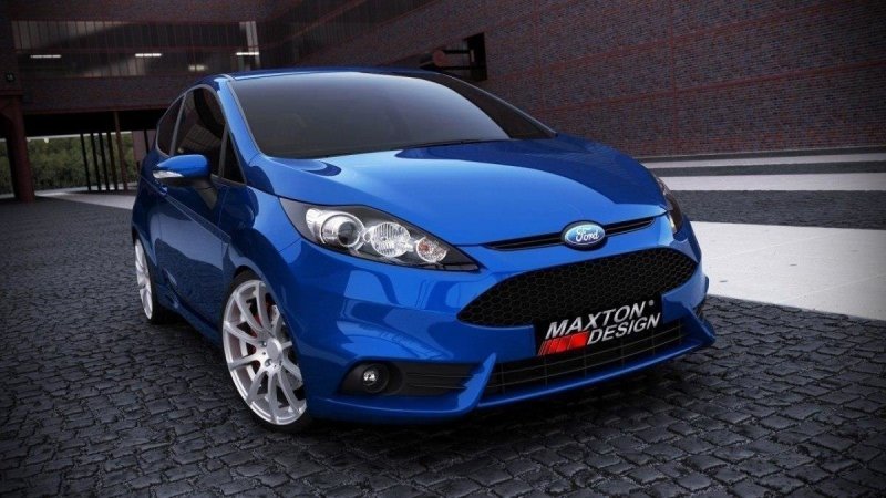 Maxton Front Stoßstange (ST LOOK) FORD FIESTA MK7 vor Facelift FO-FI-7-STLOOK-F1