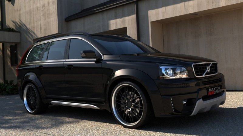 Maxton Bodykit für Volvo XC 90 (ab 2006) mit LED VO-XC90-BK-LED
