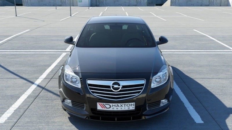 Maxton Front Ansatz für OPEL INSIGNIA OPC LINE NÜRBURG schwarz Hochglanz OP-IS-1-OPCLINE-NRB-FD1-G