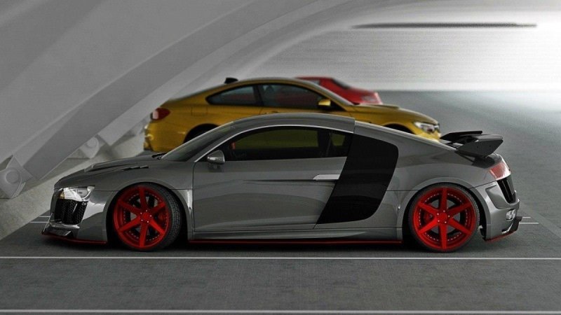 Maxton Heckspoiler passend für AUDI R8 I AU-R8-1-H1FP