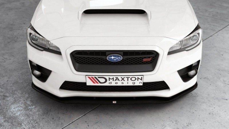 Preview: Maxton Front Ansatz für v.2 SUBARU WRX STI schwarz Hochglanz SU-IM-4-WRX-STI-FD2-G