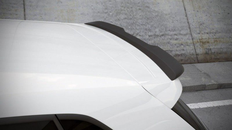 Maxton Spoiler CAP für VW Polo 6R GTI / R-LINE schwarz Hochglanz VW-PO-5-GTI-CAP1-G