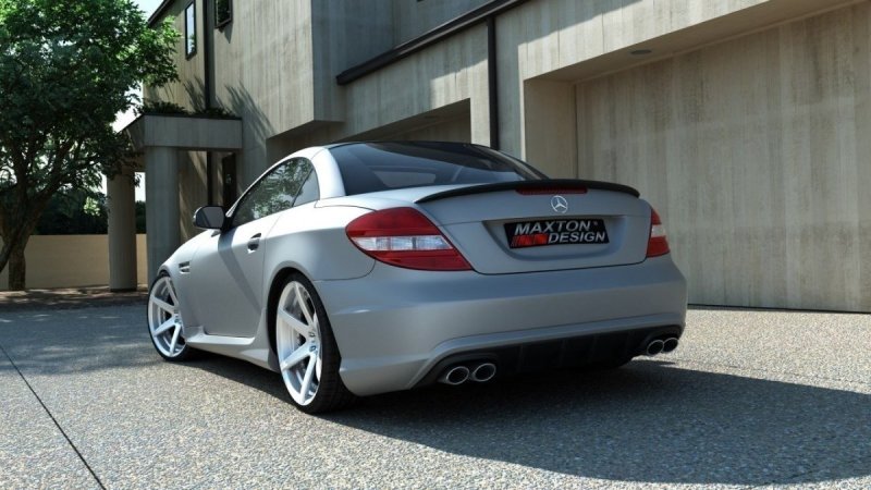 Maxton Heckstoßstange MERCEDES SLK R171 AMG 204 LOOK ME-SLK-R171-AMG204-R1