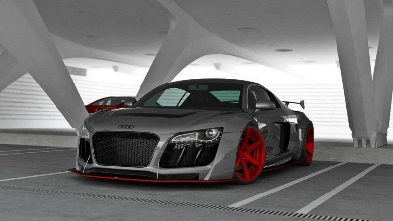 Maxton Front Stoßstange AUDI R8 I AU-R8-1-F1