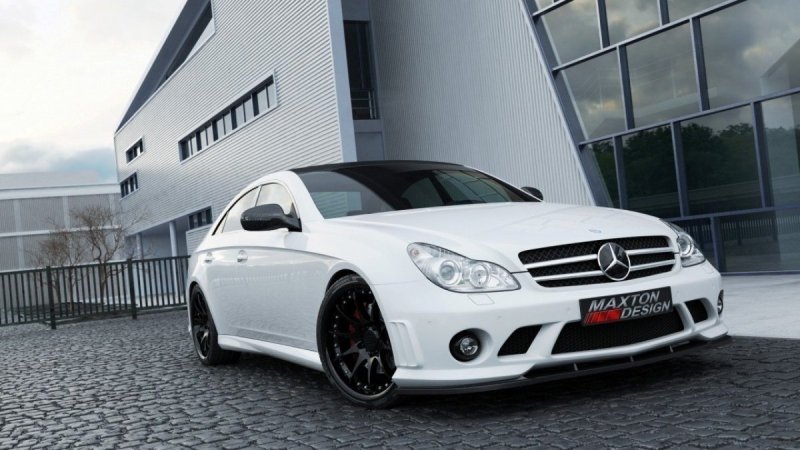 Maxton Frontstoßstange MERCEDES CLS C219 ME-CLS-219-AMG204-F1