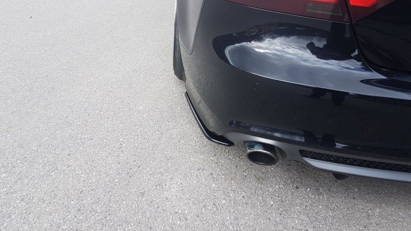 Maxton Heck Ansatz Flaps Diffusor für Audi A7 Mk1 S-Line schwarz Hochglanz AU-A7-1-SLINE-RSD1-G