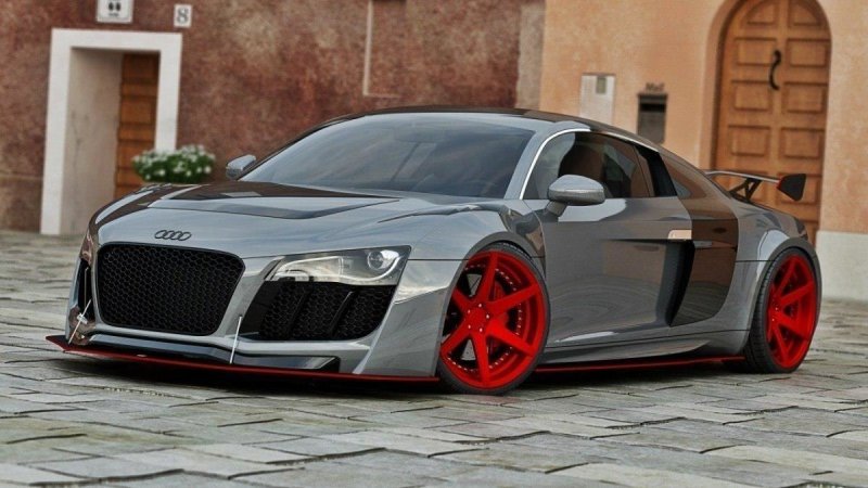 Maxton Frontstoßstange AUDI R8 I AU-R8-1-F1FP