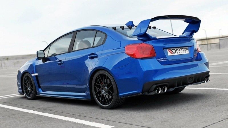 Preview: Maxton Heckscheiben Spoiler für Subaru WRX STI schwarz Hochglanz SU-IM-4-WRX-STI-H1-G