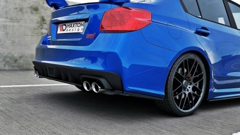 Preview: Maxton Heck Ansatz Flaps Diffusor für SUBARU WRX STI schwarz Hochglanz SU-IM-4-WRX-STI-RSD1-G