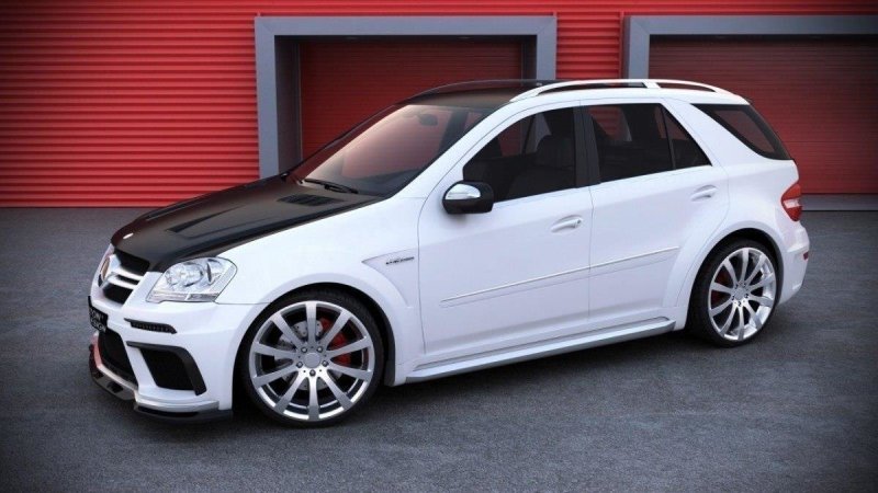 Maxton BODYKIT für MERCEDES ML W164 2008-2011 ME-ML-W164F-BK1