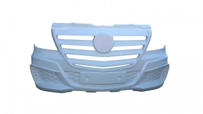 Maxton Front Stoßstange MERCEDES SPRINTER 2013-UP OHNE LED ME-SP-2F-F1