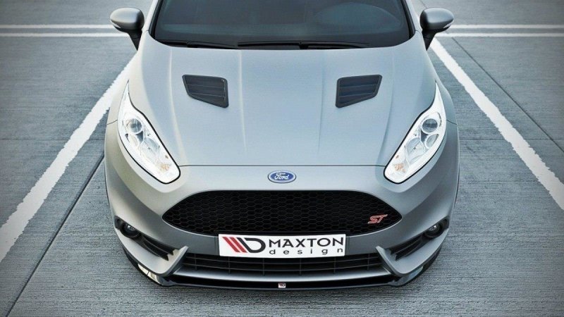 Maxton Front Ansatz für Ford Fiesta ST Mk7 FL schwarz Hochglanz FO-FI-7F-ST-CUPRA-FD1-G