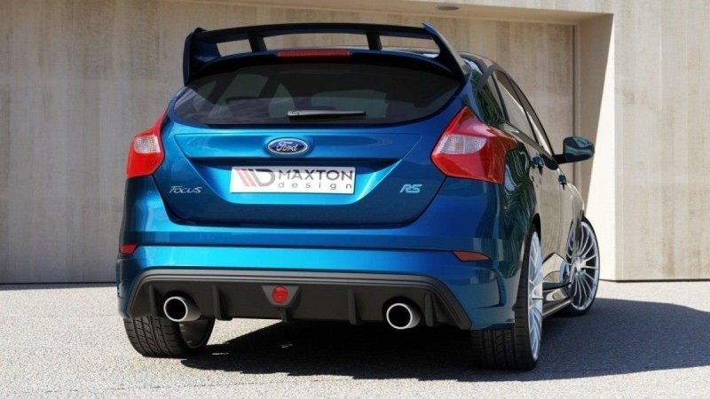 Maxton Heckstoßstange FORD FOCUS MK3 vor Facelift (FOCUS RS 2015 LOOK) FO-FO-3-RS-R1