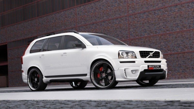 Maxton Karosserie-Kit Volvo XC 90 (ab 2006) ohne seite verlängerungen. VO-XC90-BK2