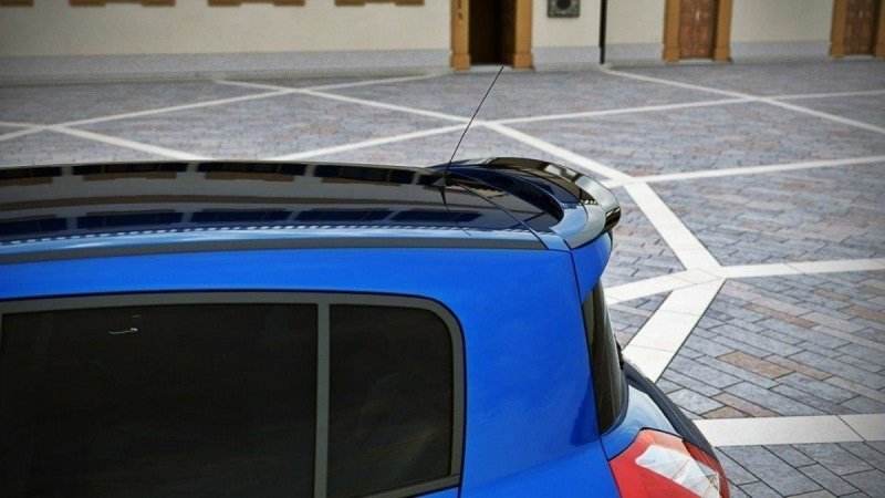 Maxton Spoiler CAP für RENAULT MEGANE II RS schwarz Hochglanz RE-ME-2-RS-CAP1-G