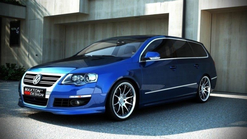 Maxton Frontansatz VW PASSAT B6 ( R-LINE LOOK ) VW-PA-B6-RLINE-FS1