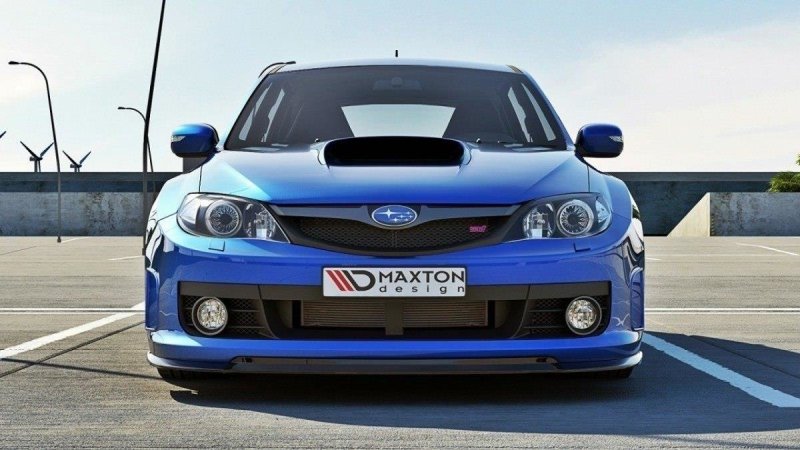 Preview: Maxton Front Ansatz für v.1 Subaru Impreza WRX STI 2009-2011 schwarz Hochglanz SU-IM-3-WRX-STI-FD1-G