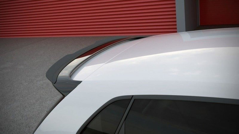 Maxton Spoiler CAP für VW Polo 6R (R WRC LOOK) schwarz Hochglanz VW-PO-5-R-WRC-CAP1-G