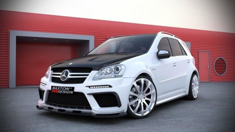 Maxton BODYKIT für MERCEDES ML W164 2008-2011 ME-ML-W164F-BK1