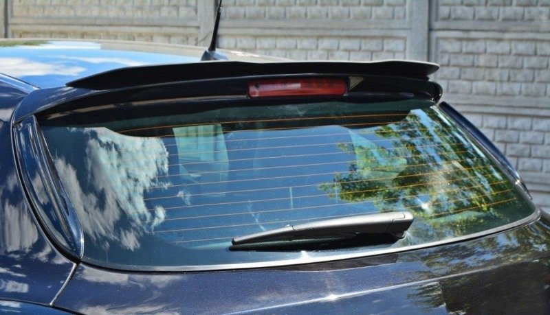 Maxton Heck Spoiler Abrisskante seitlich für OPEL ASTRA H (FOR OPC / VXR) schwarz matt OP-AS-3-OPC-SH1-T
