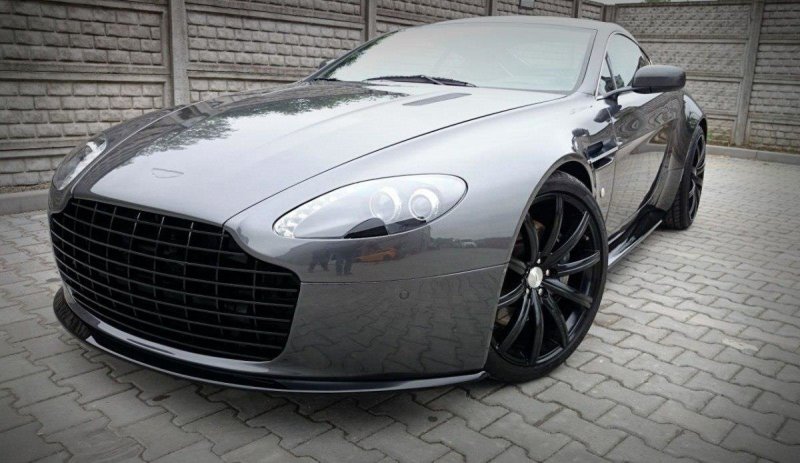 Maxton Front Stoßstange MIT GRILL ASTON MARTIN V8 VANTAGE AM-V8-VA-1-F1F+GRILL